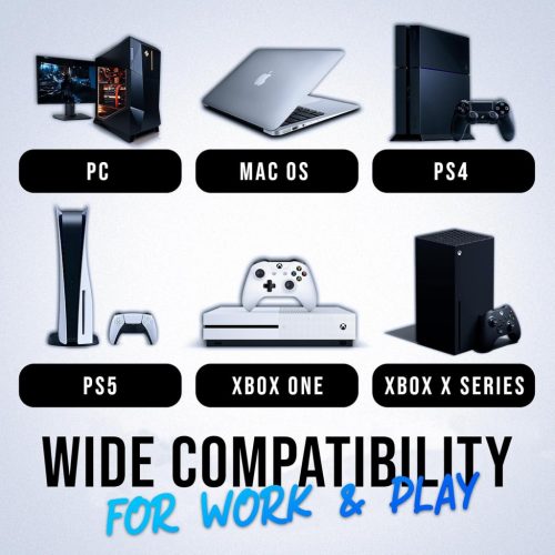 KLIM Chroma Wired - vezetékes gamer billentyűzet fekete - outlet termék