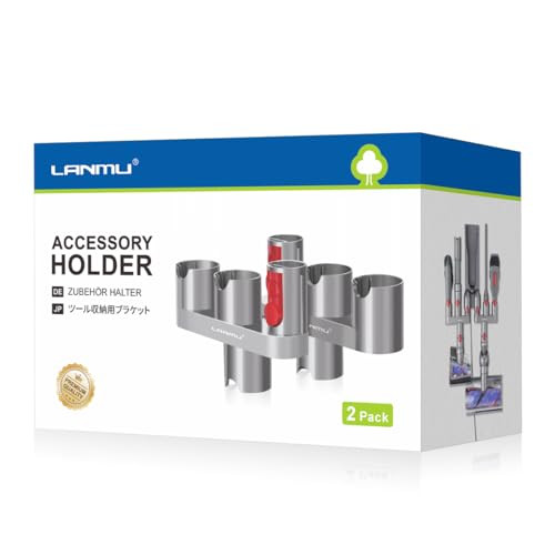 LANMU dokkoló állomás tartó Dyson V15 V11 V10 V8 V7 porszívóhoz kiegészítők szervező - outlet termék
