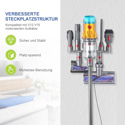 LANMU dokkoló állomás tartó Dyson V15 V11 V10 V8 V7 porszívóhoz kiegészítők szervező - outlet termék