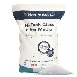   NATURE WORKS medenceszűrő homok 10 kg, technikai üveg - outlet termék