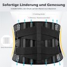FREETOO hátmerevítő támasztó pántokkal állítható feszítőpántok, légáteresztő nejlon - outlet termék