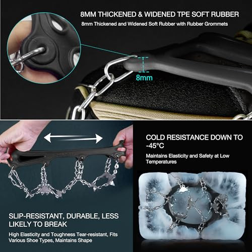 Unigear jégcsúszásgátló 18 tüskés sétához - outlet termék