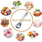 JENNIMER Heavy Duty fagylaltkanál hosszú, fagyálló, könnyű fogás, törhetetlen, cink - outlet termék