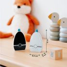 Babymoov Expert Care babafigyelő, 1000m hatótáv, éjszakai fény, VOX, újratölthető - outlet termék