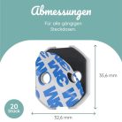 Beartop gyermekbiztonsági dugó | erős tartás | gyermekbiztonsági aljzat | ABS - outlet termék
