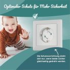 Beartop gyermekbiztonsági dugó | erős tartás | gyermekbiztonsági aljzat | ABS - outlet termék