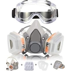   LEMSIR Zelbuck 107 ultra puha félálarc szűrőkkel újrahasználható, gázok, gőzök és - outlet termék