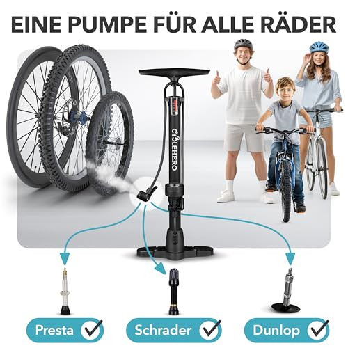 Bicycle padló pumpa - minden szelepre alkalmas - outlet termék