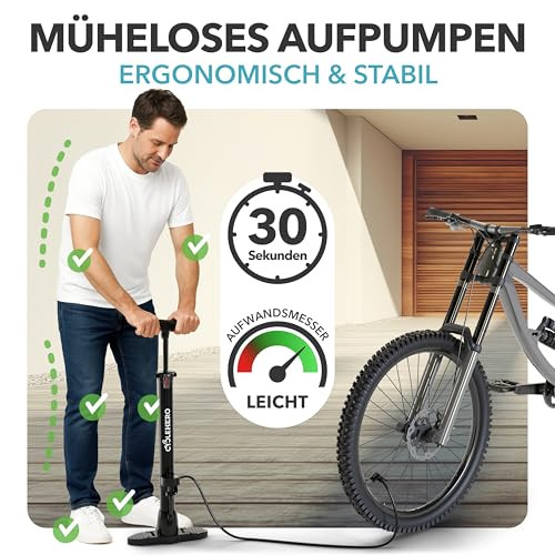 Bicycle padló pumpa - minden szelepre alkalmas - outlet termék