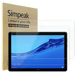   Simpeak 2 darabos kijelzővédő Huawei Mediapad T5 10-hez edzett üveg, átlátszó, 9H - outlet termék