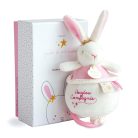 Doudou et Compagnie LAPIN DC3519 zenélő doboz rózsaszín - outlet termék