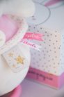 Doudou et Compagnie LAPIN DC3519 zenélő doboz rózsaszín - outlet termék