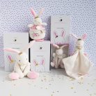 Doudou et Compagnie LAPIN DC3519 zenélő doboz rózsaszín - outlet termék