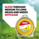 Oregon 69-448-Y fűkasza damil csillag alakú, 2mm-155m - outlet termék