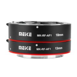   Meike MK-RF-AF1 13mm + 18mm fém AF teljes keret makró közgyűrű adapter készlet Canon - outlet termék
