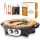 Food Party Hot Pot elektromos főzőlap BBQ grillel 220V, 2200W, 2 az 1-ben - outlet termék