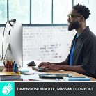 Logitech MXKEYS Mini vezeték nélküli billentyűzet világítós, világosszürke - ITA - outlet termék