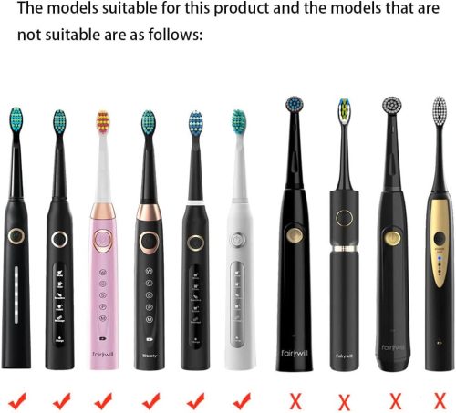 Fairywill/Seago/OKMIMO/Demita elektromos fogkefe utazótok fekete - outlet termék