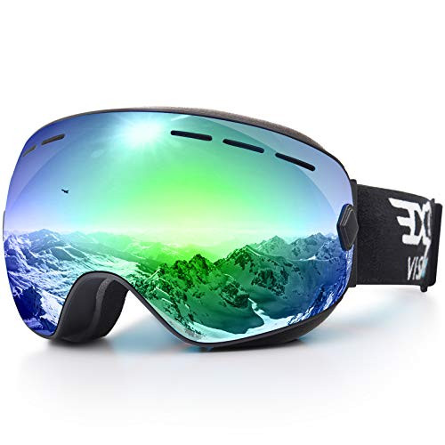 EXP Vision snowboard/sí szemüveg férfi, női, ifjúsági, 100% UV400 védelem - outlet termék
