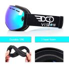 EXP Vision snowboard/sí szemüveg férfi, női, ifjúsági, 100% UV400 védelem - outlet termék