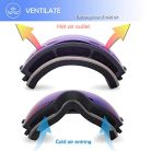 EXP Vision snowboard/sí szemüveg férfi, női, ifjúsági, 100% UV400 védelem - outlet termék