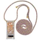 YuhooTech Samsung Galaxy S10 Plus tok csillámos szilikon, nyakpánttal - outlet termék