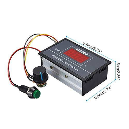 RUIZHI DC motor sebességszabályzó 6-60V, 30A, PWM, állítható sebesség - outlet termék