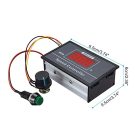 RUIZHI DC motor sebességszabályzó DC 6-60V sebesség állítható - outlet termék