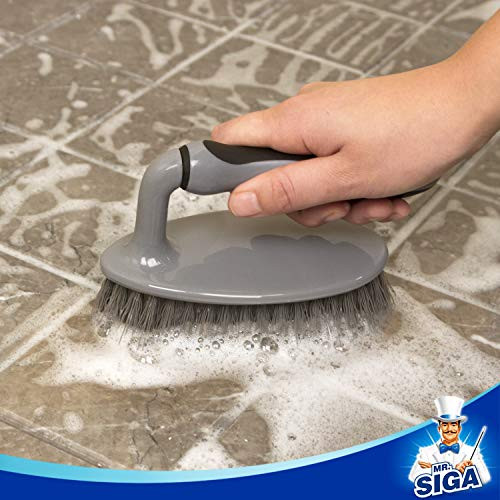 MR.SIGA erős súrolókefe kényelmes fogással fürdőszoba, zuhany, mosdó, padló, 2 - outlet termék