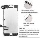 Hoonyer iPhone 8 kijelző fekete, teljes összeszerelés LCD digitalizáló képernyő csere - outlet termék