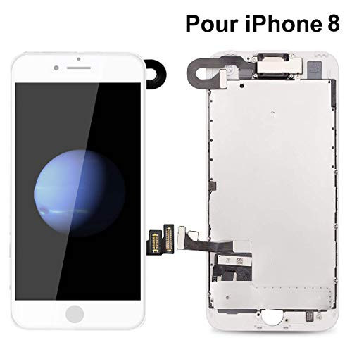 Hoonyer iPhone 8 kijelző teljes összeszerelés, fehér - outlet termék