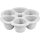 BÉABA, szilikon bébiétel tartály 6x90 ml, szürke - outlet termék