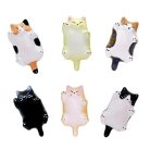 6 darabos macska alakú hűtőmágnes készlet iskola, osztályterem, iroda, vicces - outlet termék