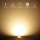 Lepro GU10 LED izzó, 2700 K, meleg fehér, 4 W, 345 lm, 100° 5 darabos - outlet termék