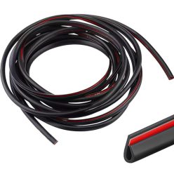   CTRICALVER 5M autóajtó élvédő U-alakú fekete - outlet termék