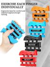 4 darabos ujj erősítő kéz edző eszköz gitár gyakorláshoz, sziklamászó edzéshez - outlet termék