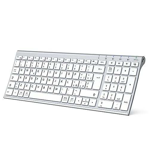 Tastiera Bluetooth 5.1 billentyűzet fehér, olasz kiosztás - outlet termék