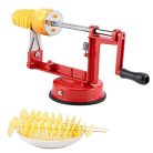 Spiral Cutter burgonya- és alma szeletelő rozsdamentes acél, csúszásmentes fogantyú - outlet termék