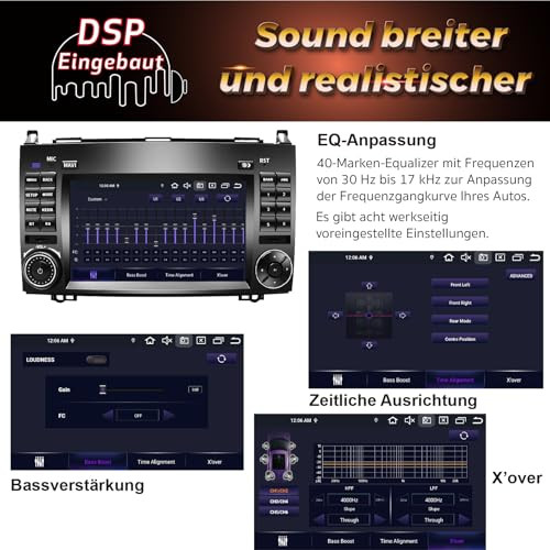 Amaseaudio Android 14 autórádió 7 hüvelyk Benz W169 W245 W906, 8 magos 4+64, vezeték - outlet termék