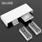 MiiKARE állítható monitorállvány tárolóval kihúzható fiók + mobiltelefon tartó + 2 - outlet termék