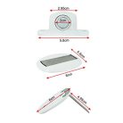 Door Stopper mágneses ajtóütköző fúrás nélkül rozsdamentes acél - outlet termék