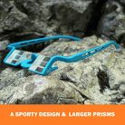 YY Vertical Y&Y Plasfun Evo védőszemüveg kék - outlet termék