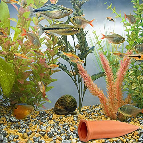 WUJUN növényöntöző tüskék 10 darabos automata öntöző terrakotta beltéri és kültéri - outlet termék