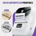 Phomemo M110 címkenyomtató, hordozható, Bluetooth, fehér - outlet termék