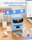 Phomemo M110 címkenyomtató, bluetooth, öntapadós kék - outlet termék