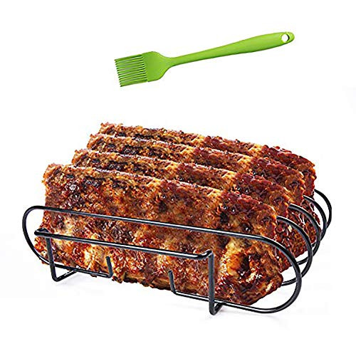 AISHNA bordatartó grillrács, rozsdamentes acél 4 darabos - outlet termék