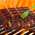 AISHNA bordatartó grillrács, rozsdamentes acél 4 darabos - outlet termék
