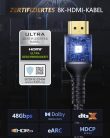 Stouchi HDMI 2.1 kábel, 2 m 10K/8K, 48 Gbps - outlet termék
