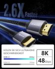 Stouchi HDMI 2.1 kábel, 2 m 10K/8K, 48 Gbps - outlet termék