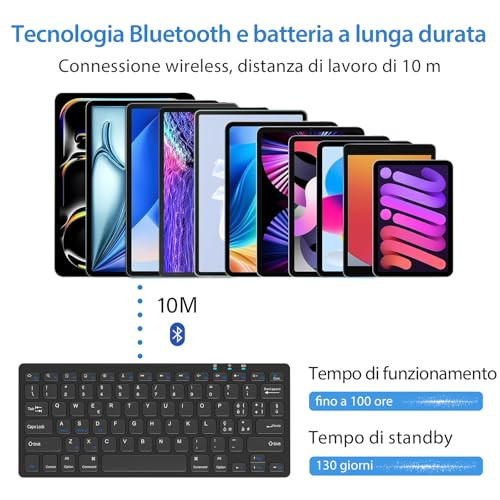 BCASE Samsung/iPad Bluetooth billentyűzet olasz kiosztás - outlet termék